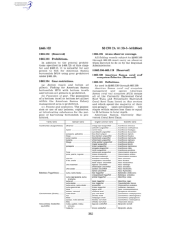 50 CFR Ch. VI (10–1–14 Edition) § 665.102