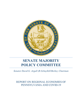 Report on Regional Economies of Pennsylvania and COVID-19