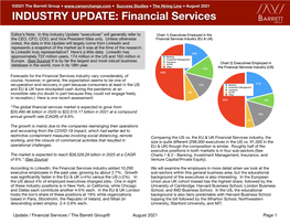 INDUSTRY UPDATE: Financial Services