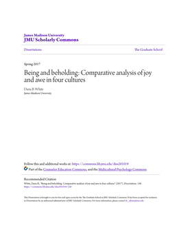 Comparative Analysis of Joy and Awe in Four Cultures Daria B