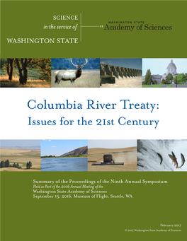 Columbia River Treaty: Issues for the 21St Century