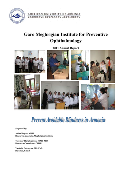 Garo Meghrigian Institute for Preventive Ophthalmology