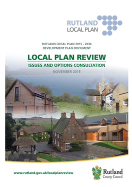 Local Plan Review Issues and Options Consultation Document