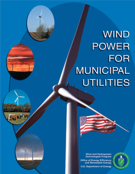 Wind Power for Municipal Utilities. Office of Energy Efficiency and Renewable Energy