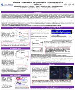 Interstellar Probe to Explore the Sun's Influences Propagating Beyond The