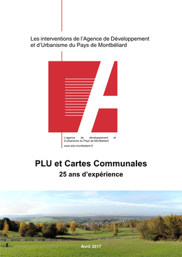 PLU Et Cartes Communales 25 Ans D’Expérience