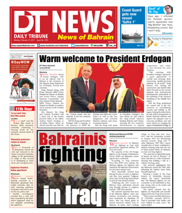 Warm Welcome to President Erdogan DT News Network Cooperation and Usher News@Dt.Bh in New Horizons for Joint Relations