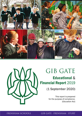Gib Gate Educational & Financial Report 2019