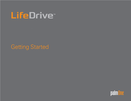 Gettingstarted with Your Lifedrive by Palmone