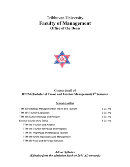 BTTM-8Th-Sem-Syllabus-2018.Pdf