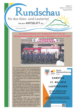 Für Das Glan- Und Lautertal