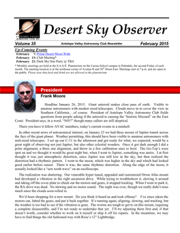 The Desert Sky Observer