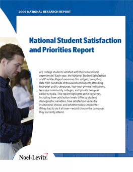 National Student Satisfaction and Priorities Report