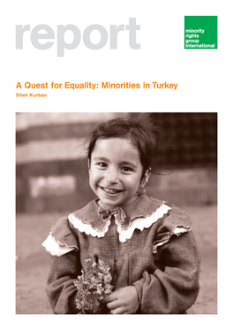 A Quest for Equality: Minorities in Turkey Dilek Kurban Kurdish Girl in Diyarbakır, Turkey