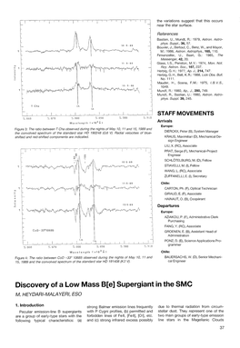 1 Discovery of a Low Mass B[E] Supergiant in The