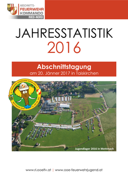 Jahresstatistik