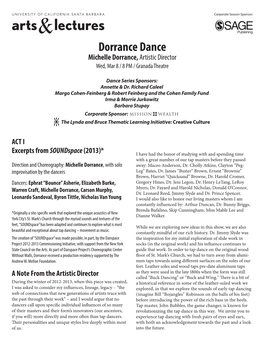 Dorrance Dance Program
