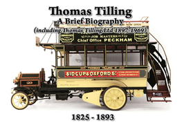 Thomas Tilling Ltd 1846-1969