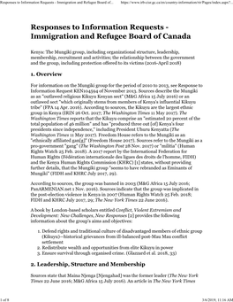 Immigration and Refugee Board of Canada