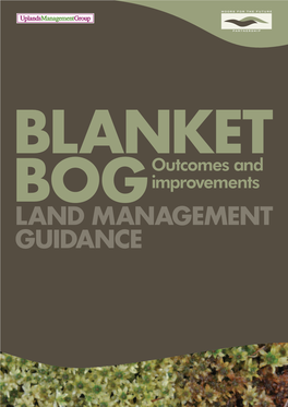 Blanket Bog Toolkit