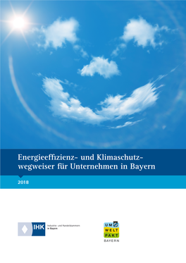 Energieeffizienz- Und Klimaschutz- Wegweiser Für Unternehmen in Bayern
