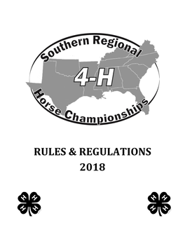 Rules & Regulations 2018