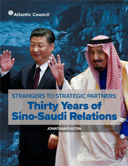 Thirty Years of Sino-Saudi Relations
