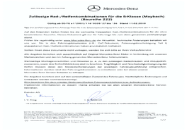 S-Klasse BR 222 Maybach / Nachtrag 27-36 Pdf 765