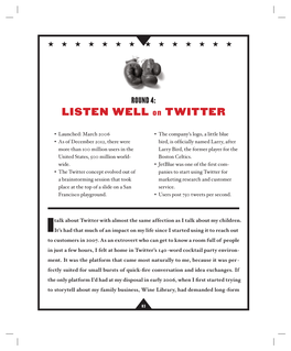 Listen Well on Twitter