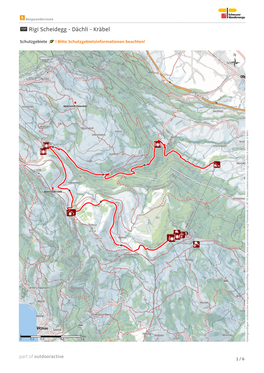 Rigi Scheidegg - Dächli - Kräbel