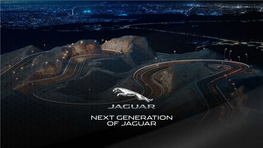 Next Generation of Jaguar Today’S Agenda