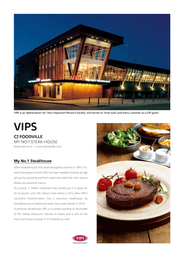 The Steak House by VIPS CJ FOODVILLE Ultimate Steak Experience |
