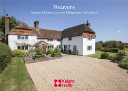 Weavers Drungewick Lane, Loxwood, Billingshurst, West Sussex