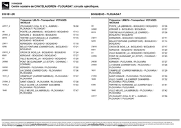 PLOUAGAT: Circuits Spécifiques