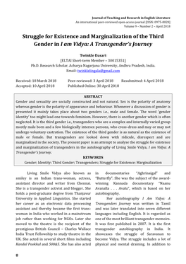 A Transgender's Journey