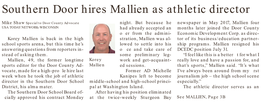 Southern Door Hires Mallien As Athletic Director