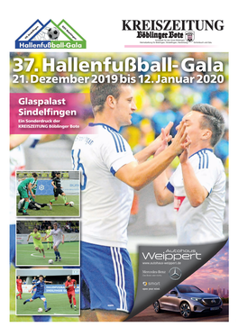 37. Hallenfußball- Gala 21