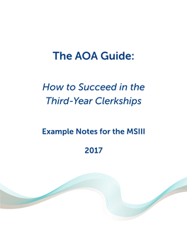 The AOA Guide