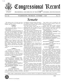 Senate Section