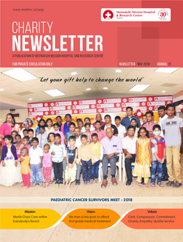 Charity News Letter Nov 2018