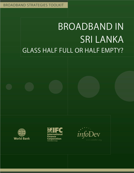 Broadband in Sri Lanka: a Case Study Ii | Broadband in Sri Lanka: a Case Study