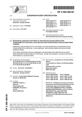 Microwave Assisted Synthesis of Dehydrated Sugar Derivatives Hydroxymethylfurfural, Levulinic Acid, Anhydrosugar Alcohols, and E