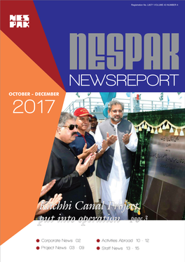 Newsreport October - December 2017