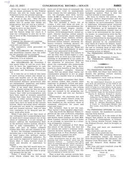 Congressional Record—Senate S4921