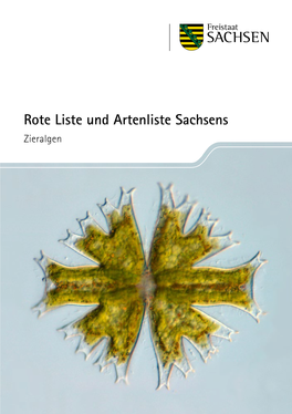 Rote Liste Und Artenliste Sachsens Zieralgen Artikel-Nr