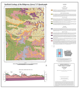 UPPER IOWA RIVER WATERSHED: PHASE 4: Ridgeway 7.5' Quadrangle