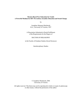 Uvic Thesis Template