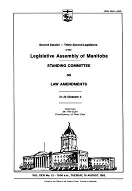 Legislative Assembly of Manitoba