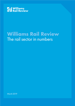 The Rail Sector in Numbers