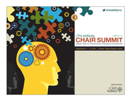 CHAIR SUMMIT Master Class for Neuroscience Professional Development